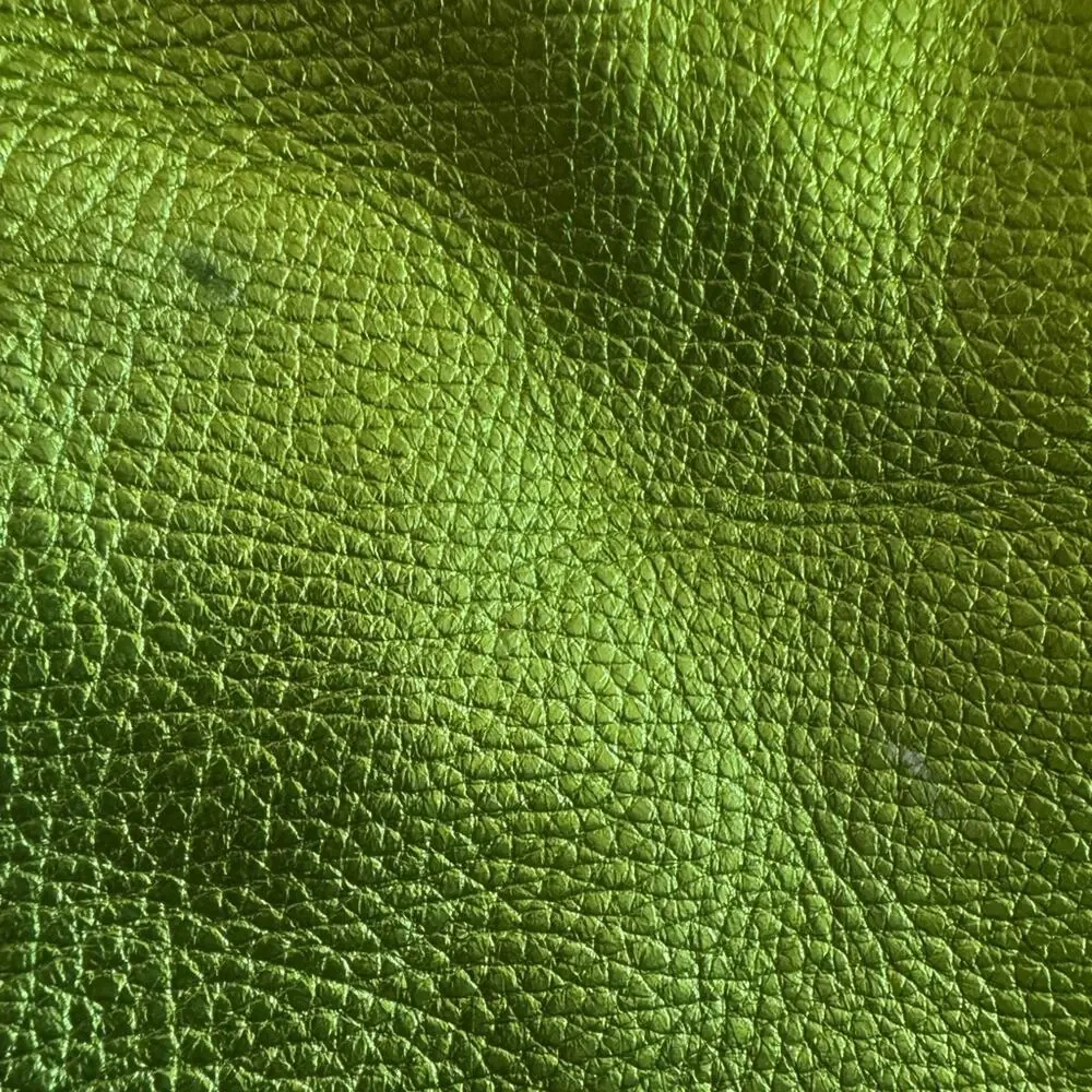 Burberry Prorsum Metallic Green Leather Tote Bag - Picture 5 of 16